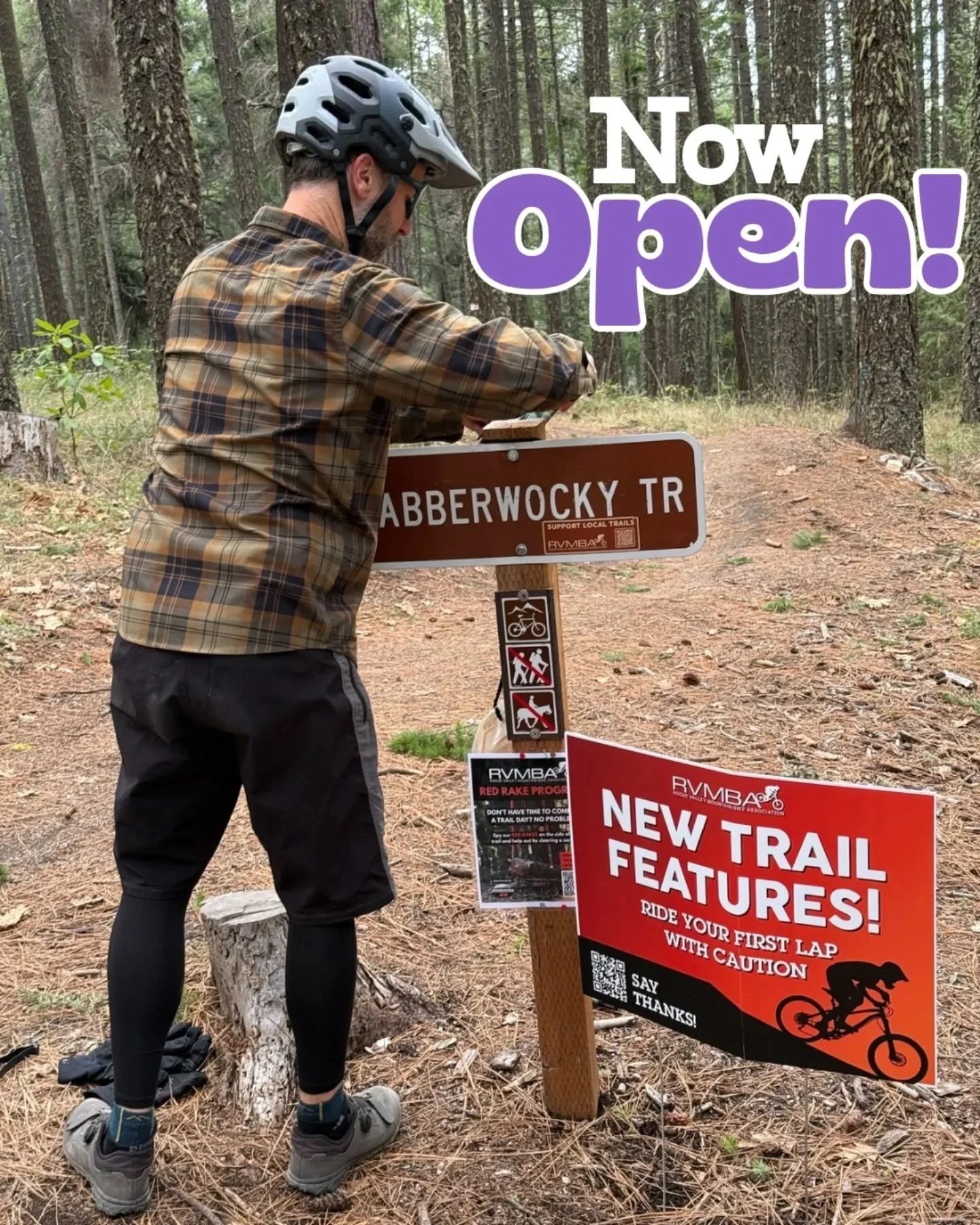 Happy New Year!

Jabby 2.5 is now open! Go ride it and let us know what you think! Seriously, we want feedback and ideas for new improvements or features that you would like to see moving forward. 

We are planning another trail day on Jabby for late