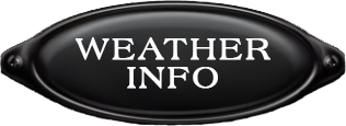 Black weather information sign with white text that reads 'Weather Info'