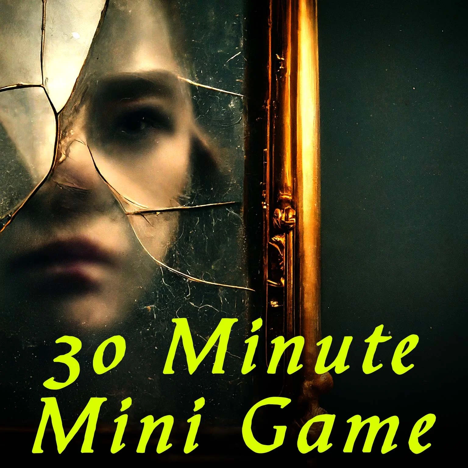 Try the 30 minute mini-version of "Looking Glass". Its played entirely indoors and is a great choice for rainy days!
