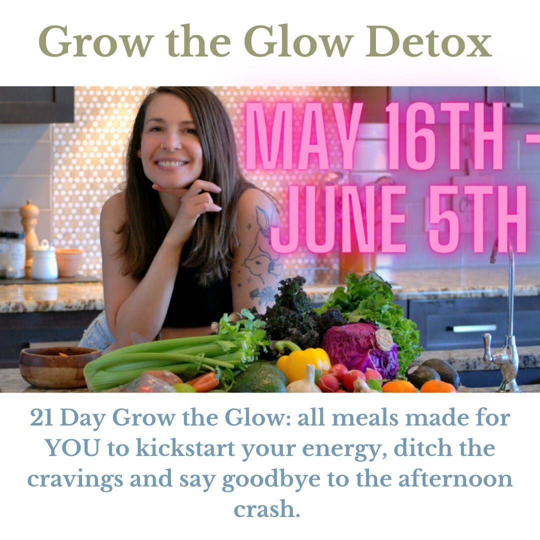 🎉One of my favourite practices to give myself a deeper feeling of gratitude for my body is a YOU GUESSED IT- a detox.  The experience of taking a break from physically addictive foods, allowing a reset, feeling deeper nourishment, and connecting to 