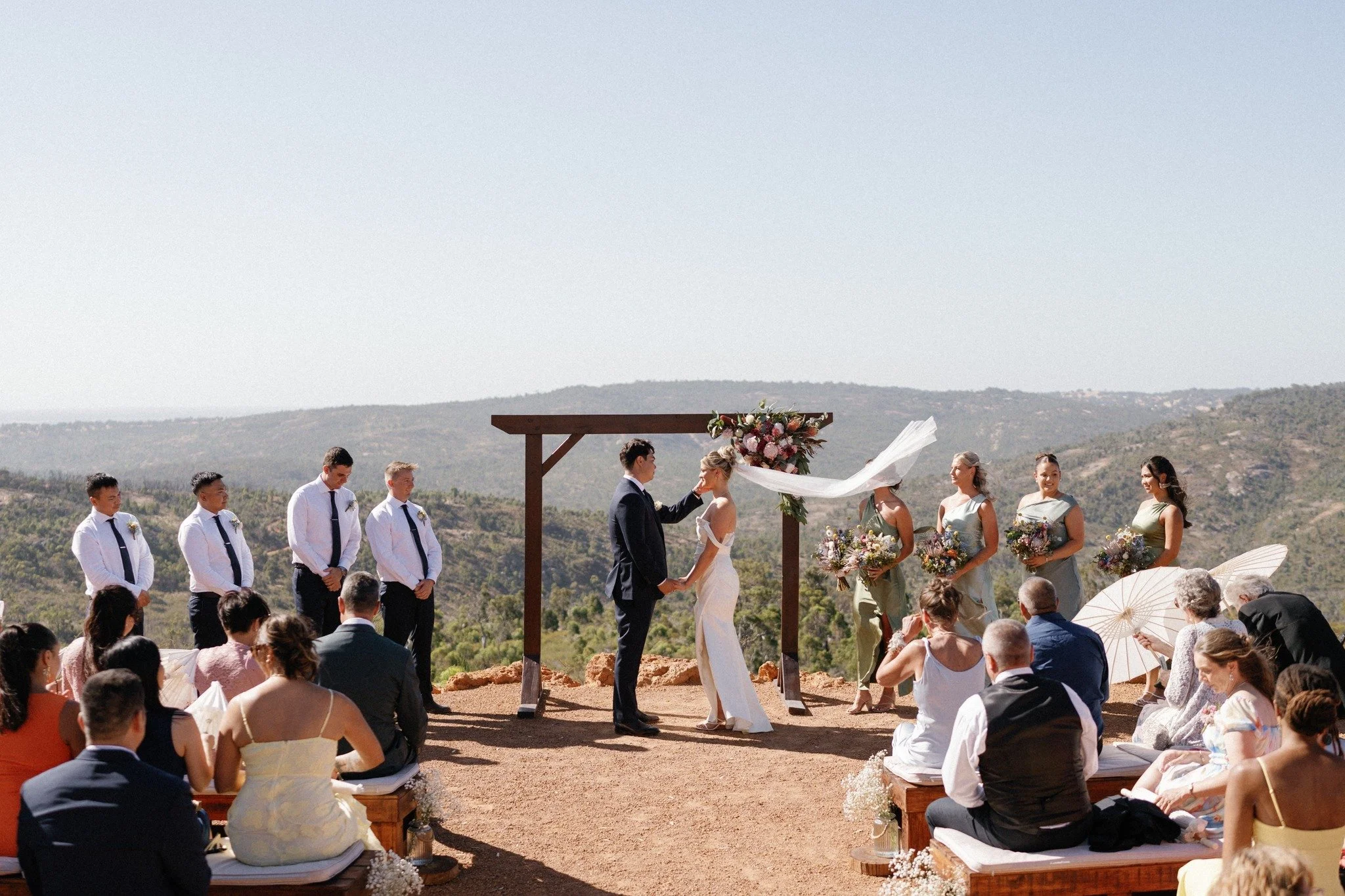 REVIEW: "Your warmth and bubbly personality instantly made us feel like we've known you forever. That showed when all the guests asked if we had known you for a long time, because your ceremony script was so thoughtful and personal. You put so m