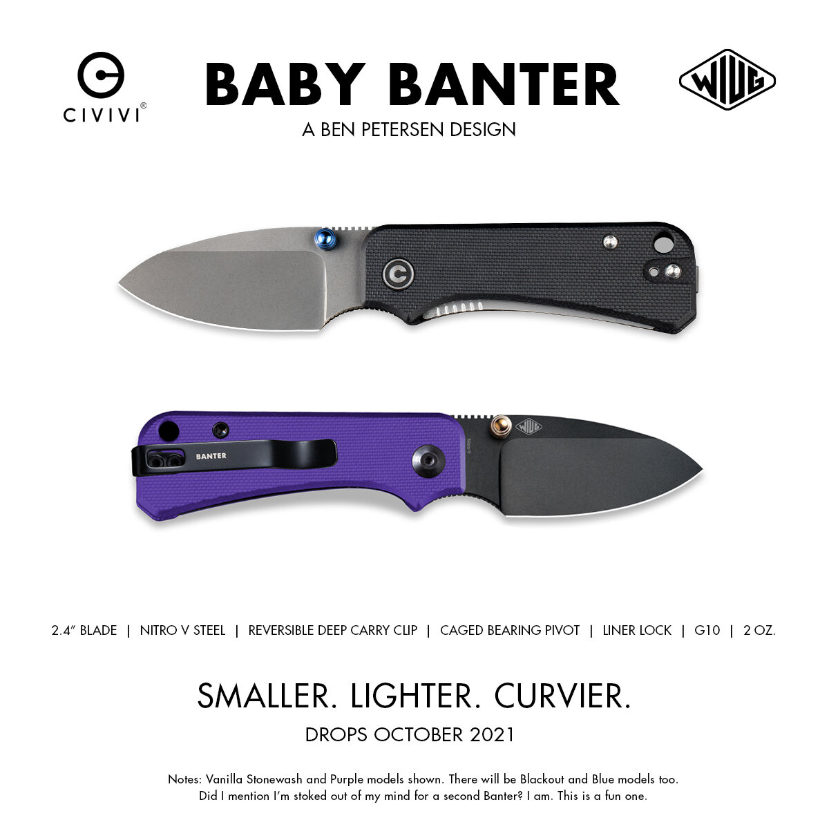 I Designed (Another) Pocket Knife! - Civivi Baby Banter — BEN BANTERS