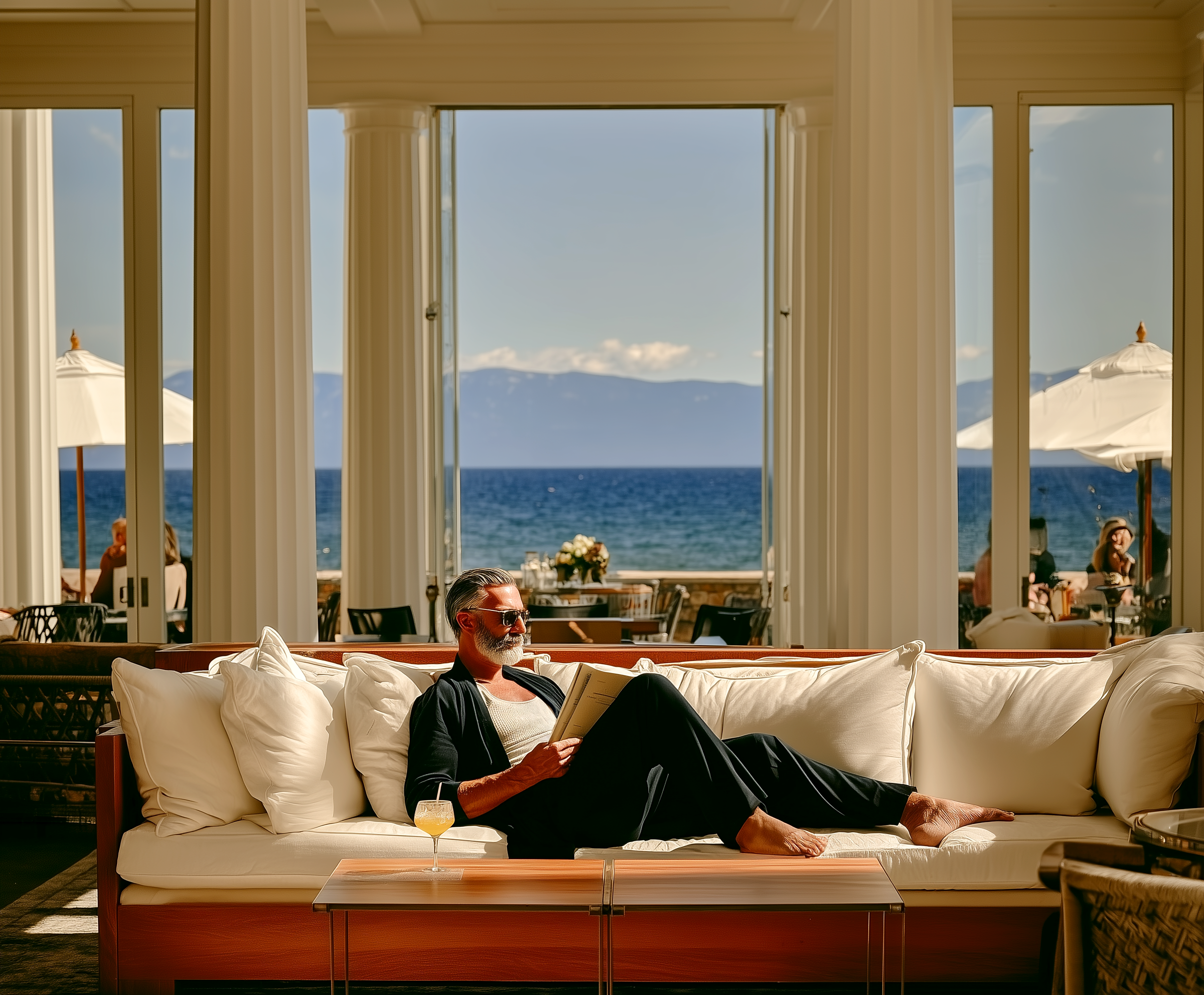 Lake Tahoe with Maxwell