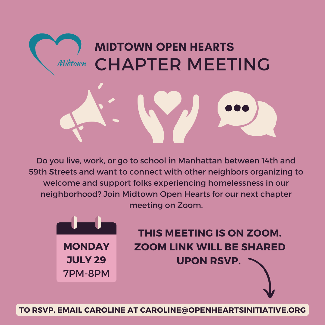 Midtown Open Hearts Chapter Meeting