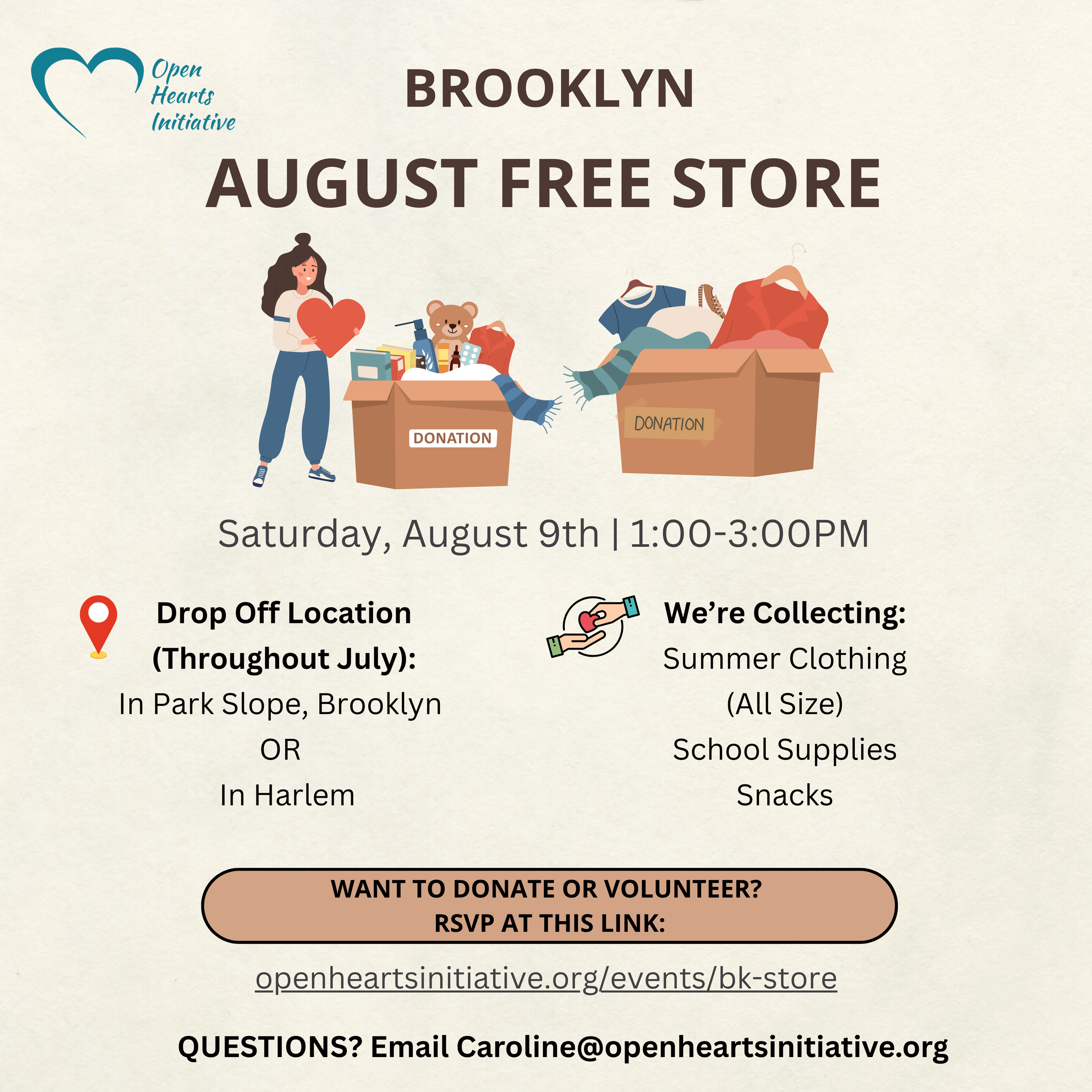 Brooklyn Summer Free Store