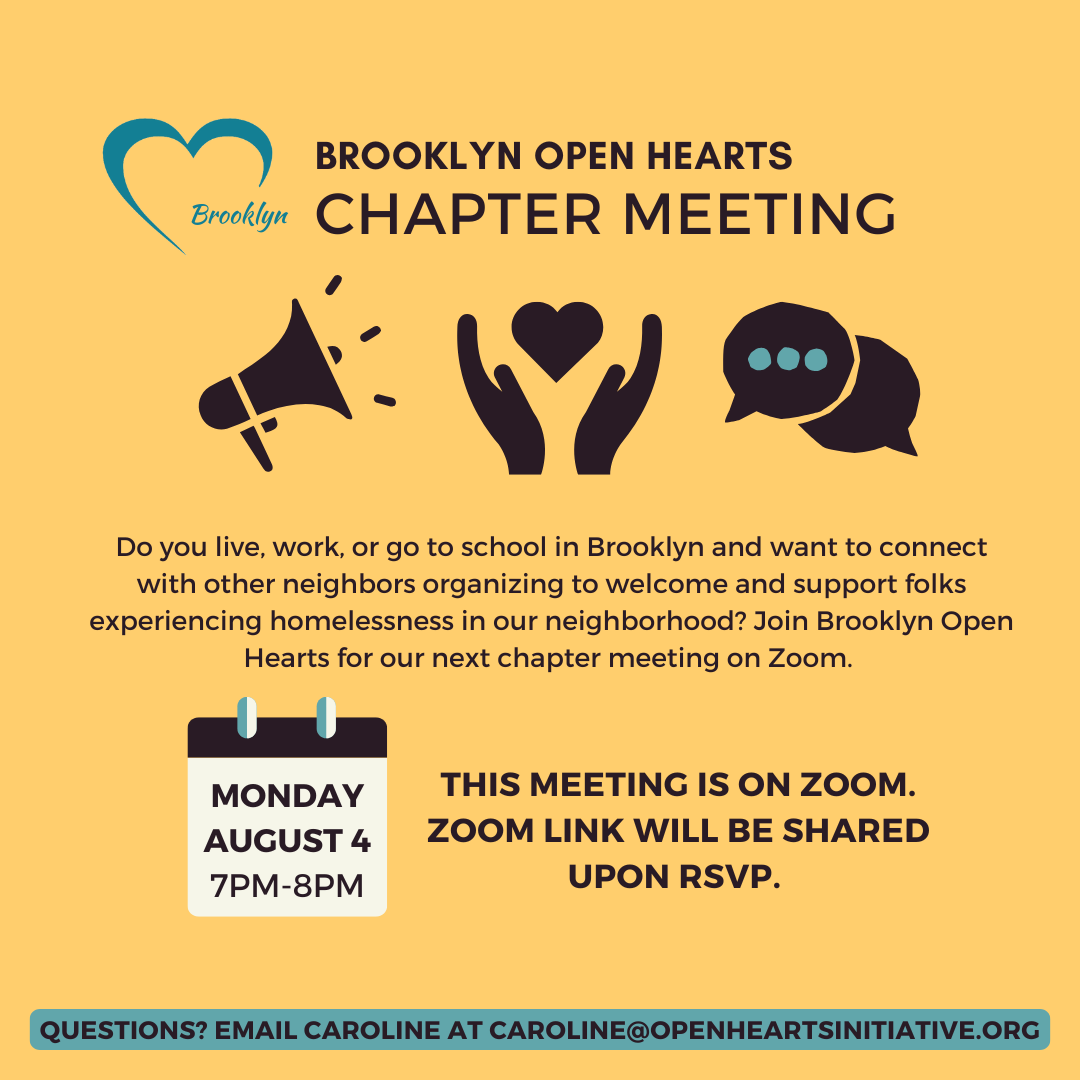 Brooklyn Open Hearts Chapter Meeting