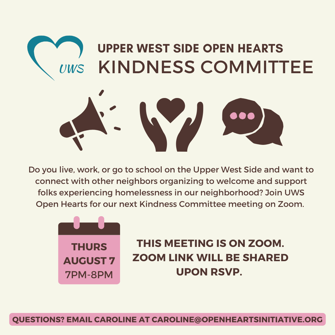 Upper West Side Kindness Committee Meeting