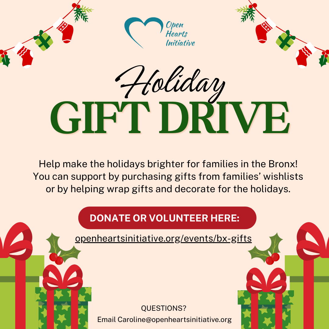 Holiday Gift Drive for Bronx Neighbors
