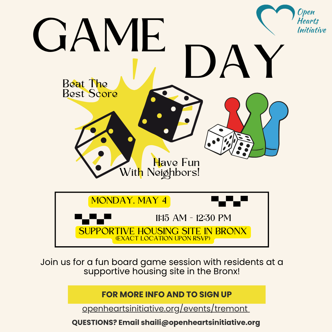 Help Lead a Games Day in the Bronx!