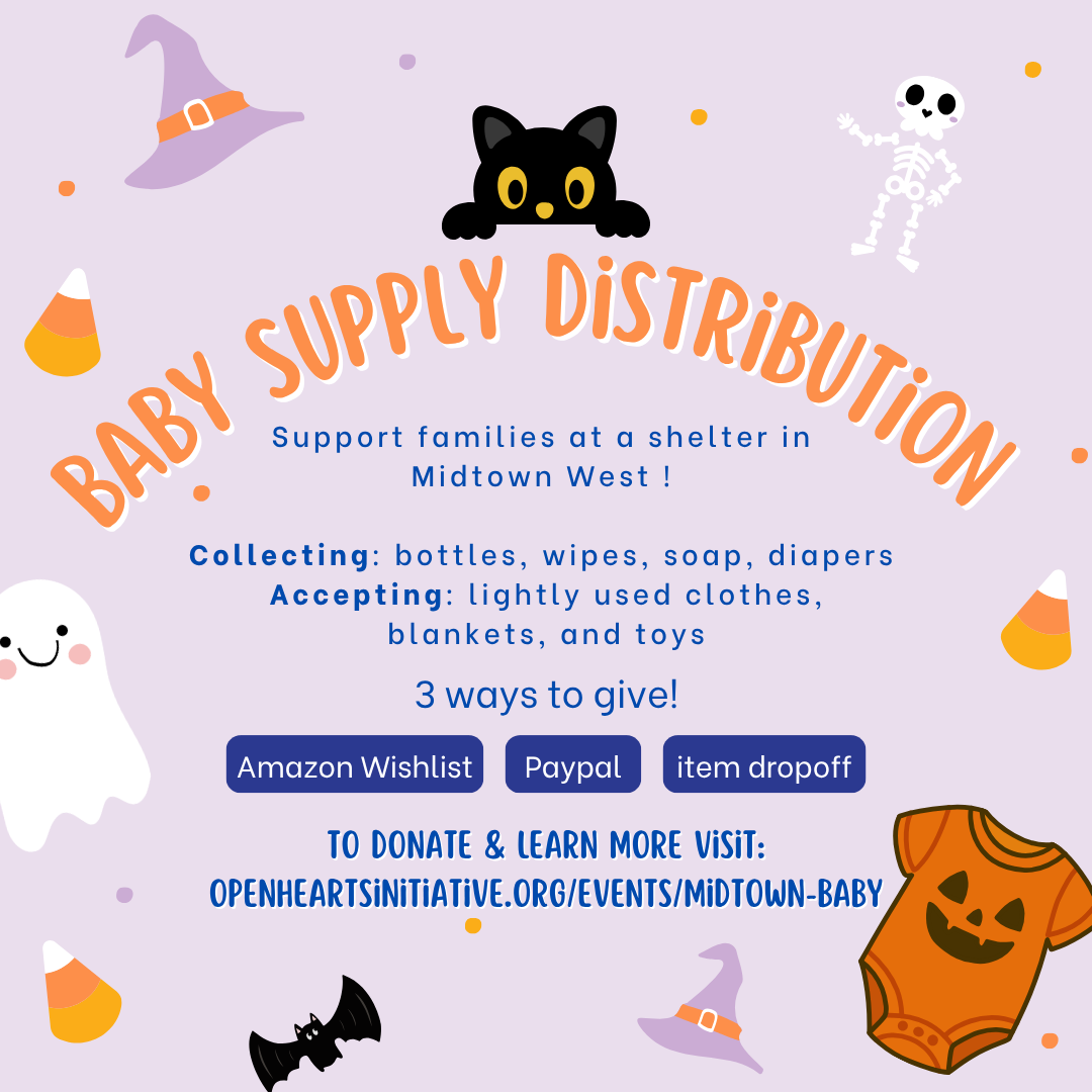  Baby Supply Distribution in a Midtown Shelter 