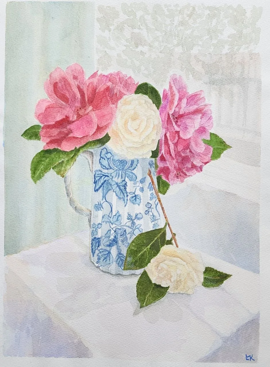 Island Winter Camellias