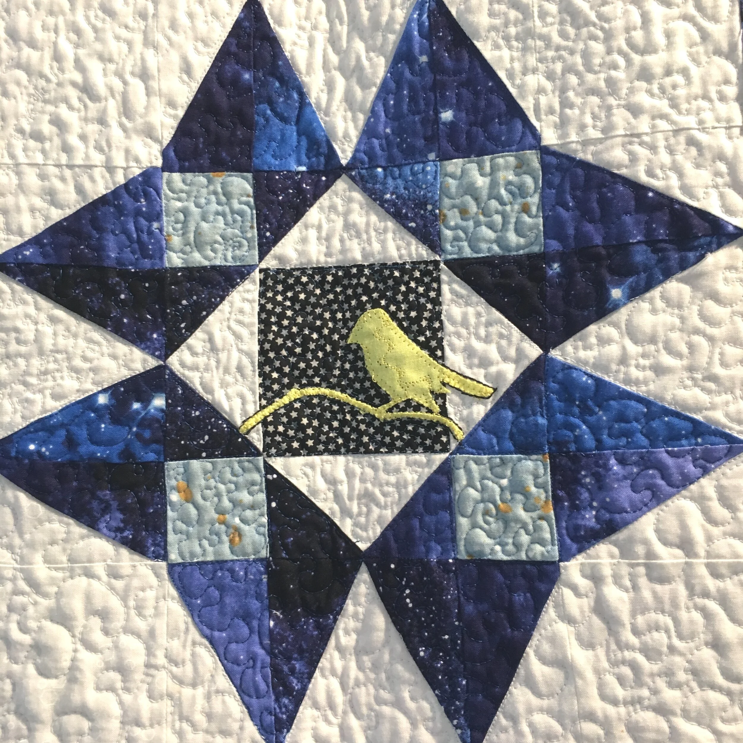 This little Bird appears in many of my Quilts.