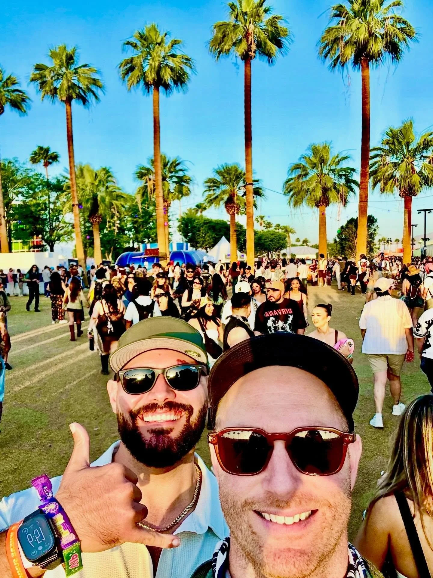 Coachella Day 3 🌵🎡 Final round in the desert &mdash; sun out, vibes up and making every second count before the weekend disappears. @coachella #coachella #acai