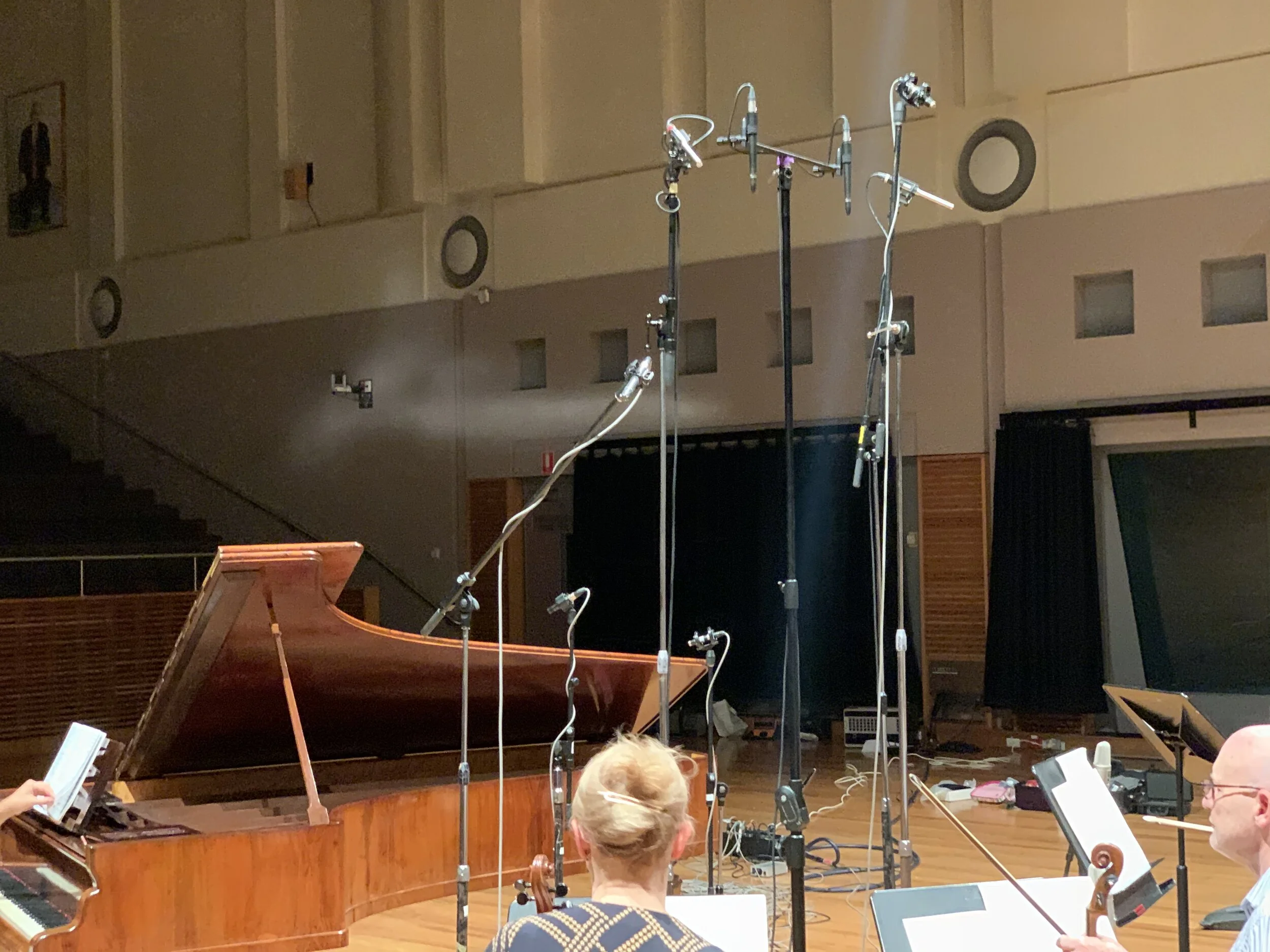 Romantic Dreams - recording session