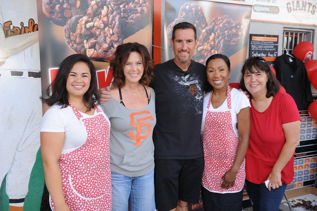 Luv's Brownies 20 year anniversary at San Jose Giants Excite Ballpark (Copy)