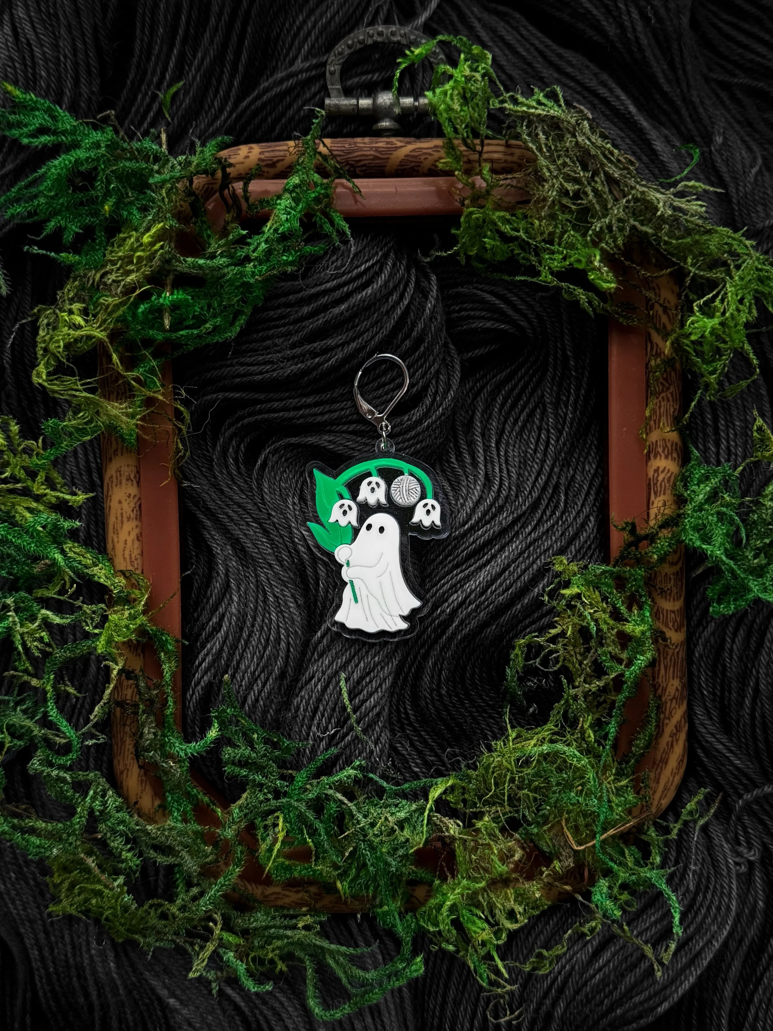 The little Ghost of the Valley PK is wandering back this season! She was a fan favorite last year, so she&rsquo;s returned to quietly haunt your WIPs once  more.👻

Stay tuned for the drop recap coming up next!🧶

🎃HALLOWEEN NOTIONS DROP SUNDAY 10/4