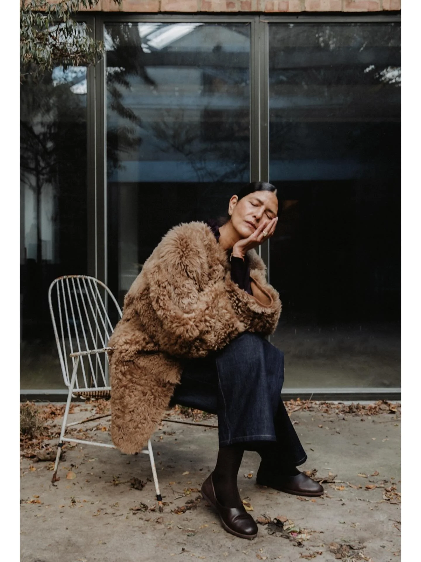 Winter garden with @ichtisonia for @studiowylder and  @ellismhairicameron 🍂