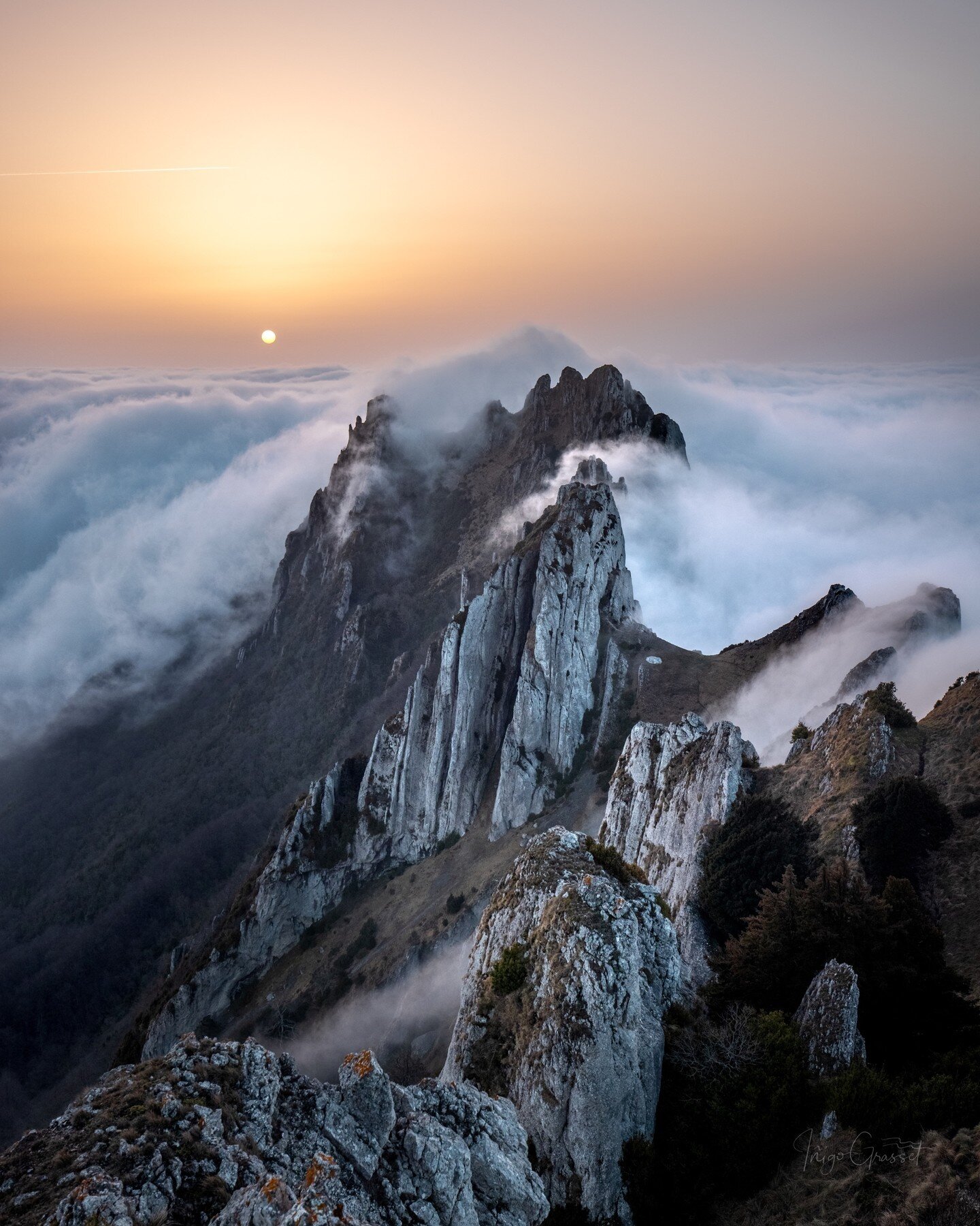 This week I will be posting some of my favourite moments and the stories behind them. 

&quot;Mar de nubes&quot; I had this shot in my mind for a long time. Chasing sea clouds is always a mystery as you never know how the weather is going to be up th