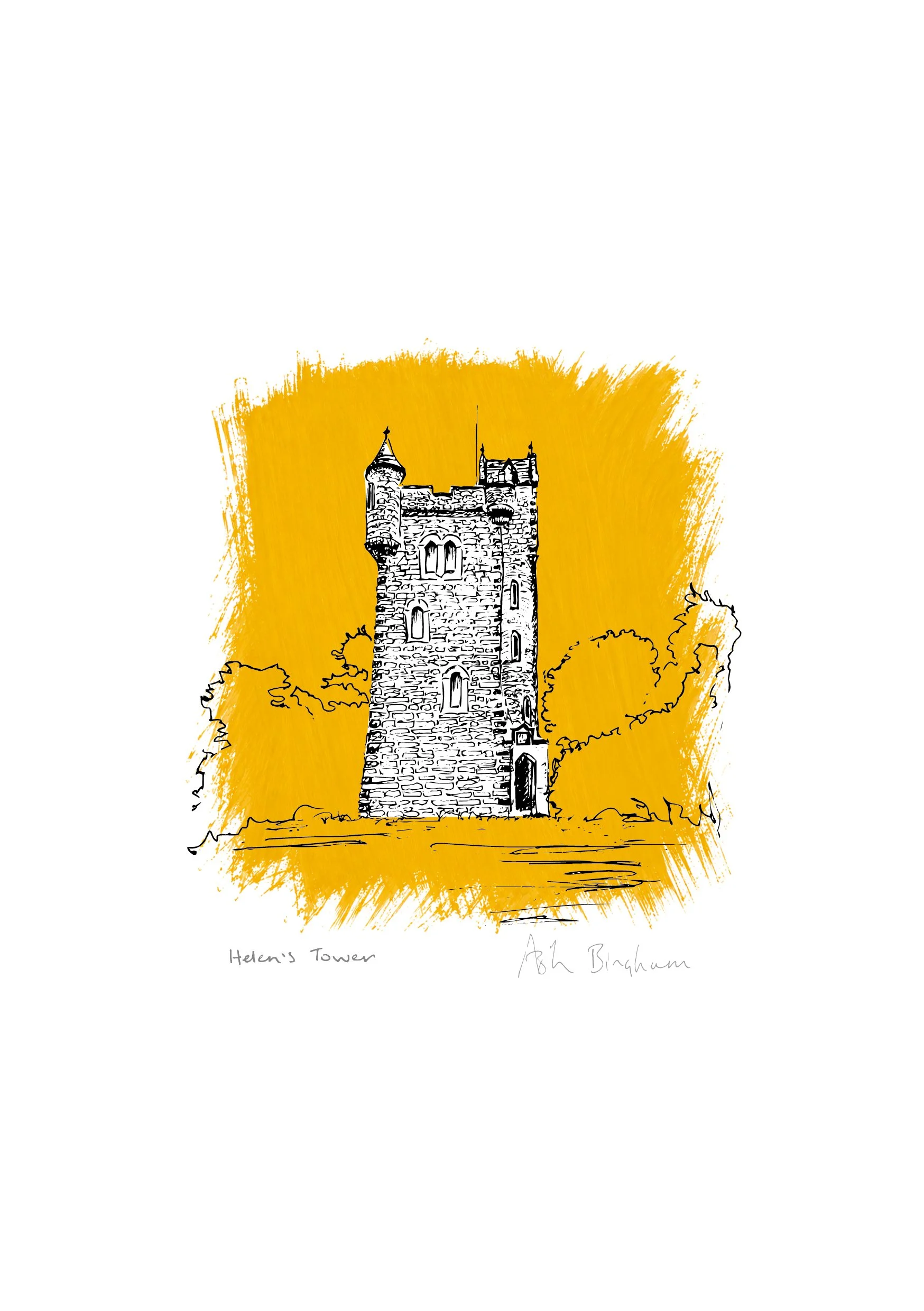 Helen’s Tower - Hand Signed Print