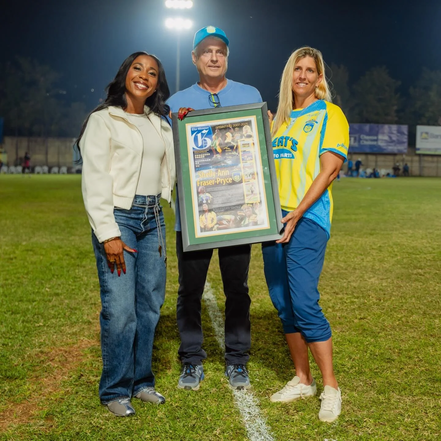 It was a very special moment to be honoured in my hometown by @waterhousefootballclub. If you know me, you know I carry Waterhouse with me every single time. 

To be recognized by your own community, on home ground, means a lot. Moments like this rem