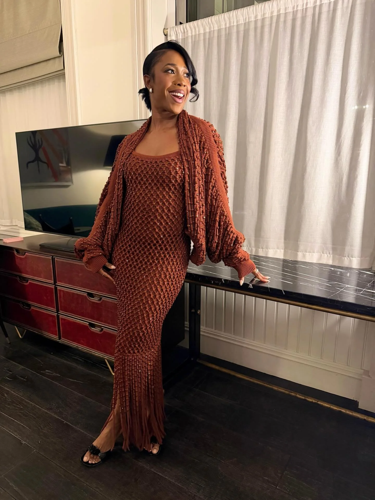 NYFW, but make it Jamaican 🇯🇲. Celebrated a Queen shaping fashion her way. @diotima.world