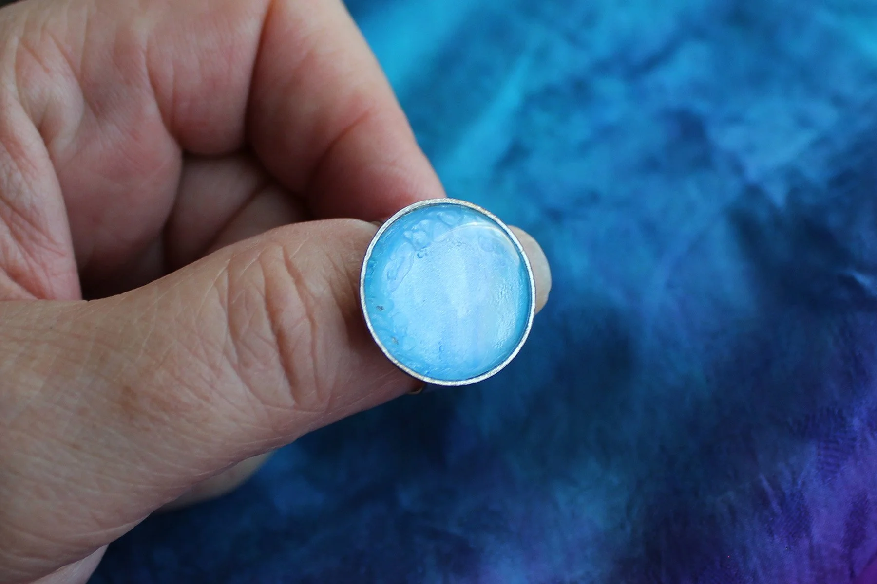 Ring: Ice Blue
