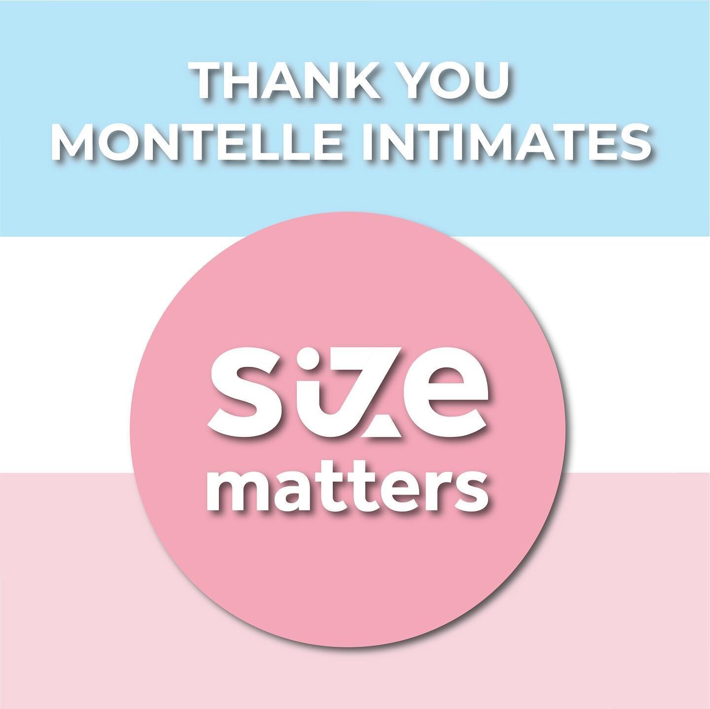 The HUGEST THANK YOU to the very wonderful @montelleintimates for getting involved with the @mysizecic initiative. Your involvement will make all the difference. Thank you from all of us.