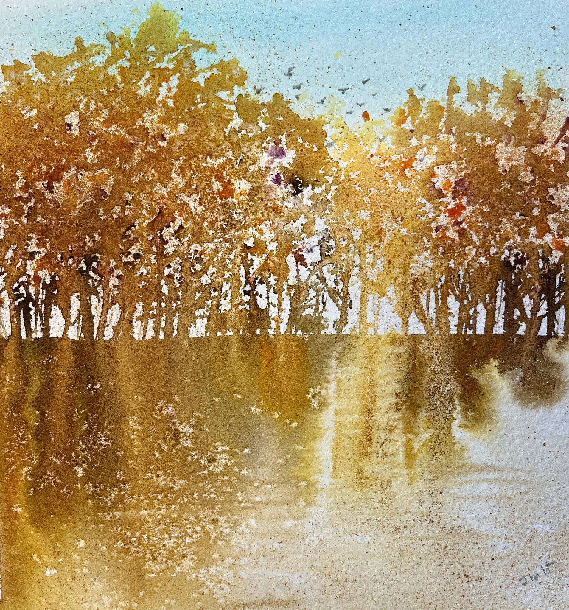 Autumn Watercolour Event at The Yorkshire Arborteum