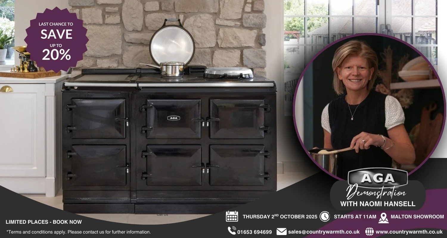 AGA Cookery Demonstration with Naomi Hansell at Country Warmth