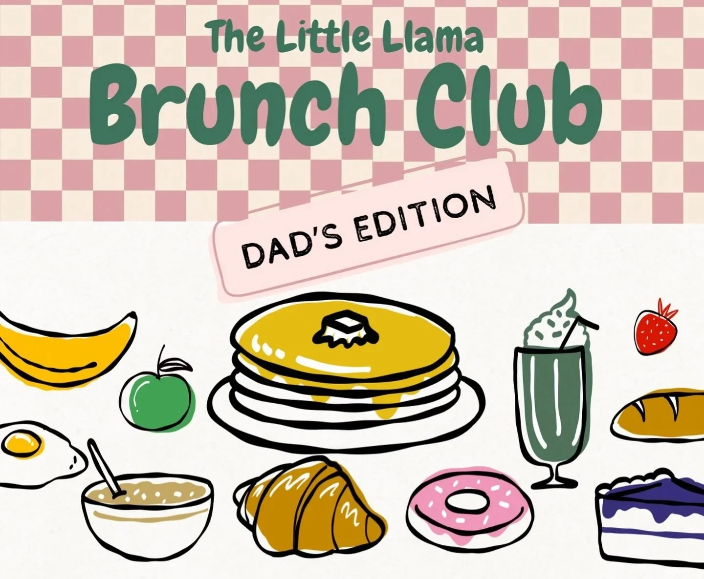 The Little Llama Brunch Club - Dad's Edition