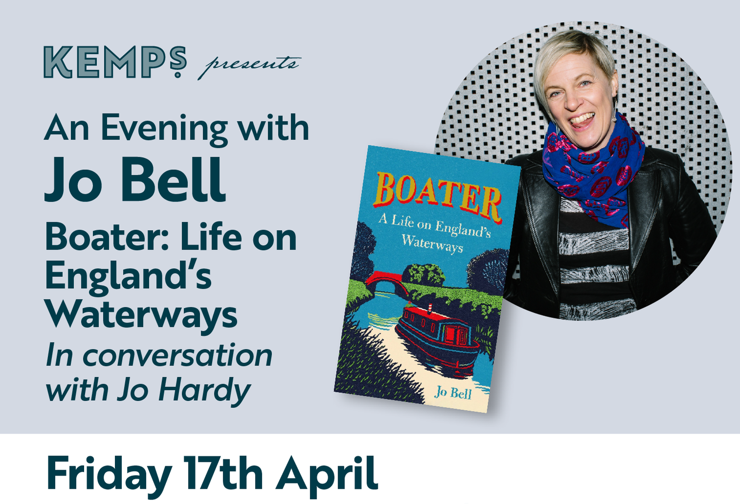 Kemps presents: Jo Bell Author Event