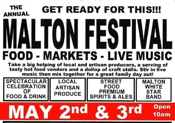 Malton Festival May 2026 - Day 1 of 2
