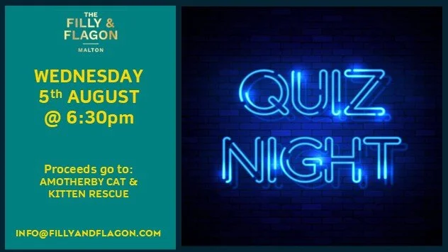 Charity Quiz Night at The Filly &amp;  Flagon