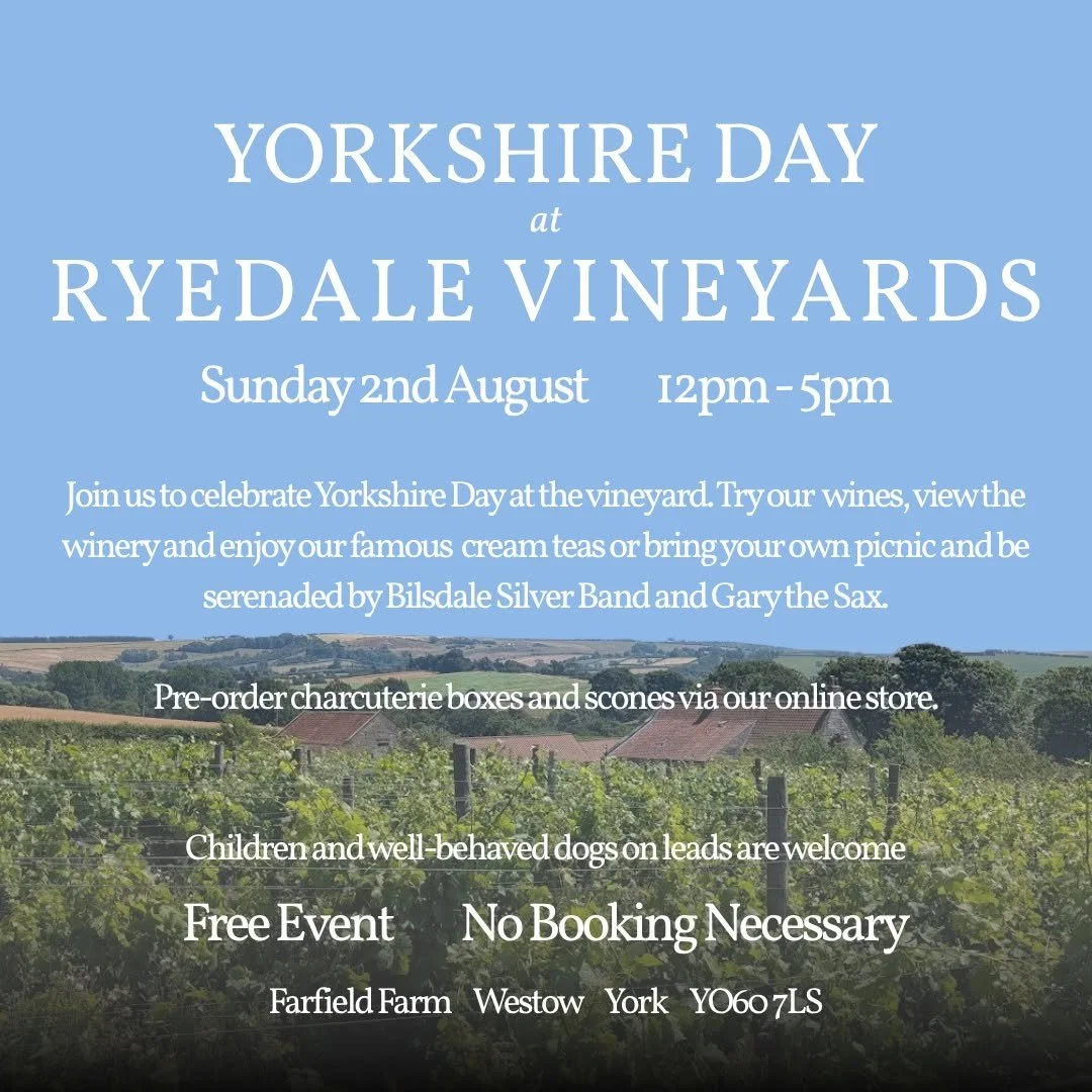 Yorkshire Day at Ryedale Vineyards