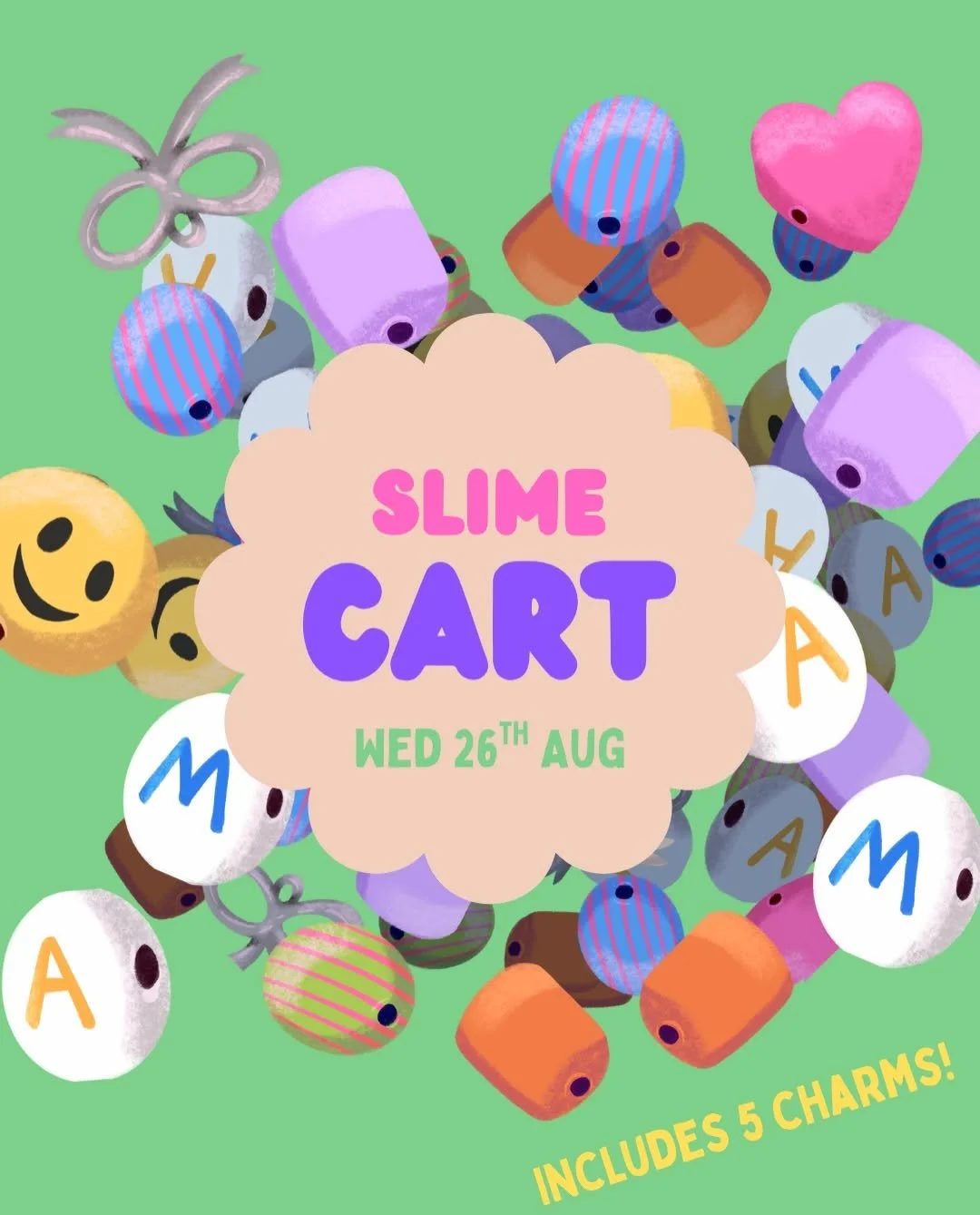 Summer Activity - Slime Cart at The Little Llama