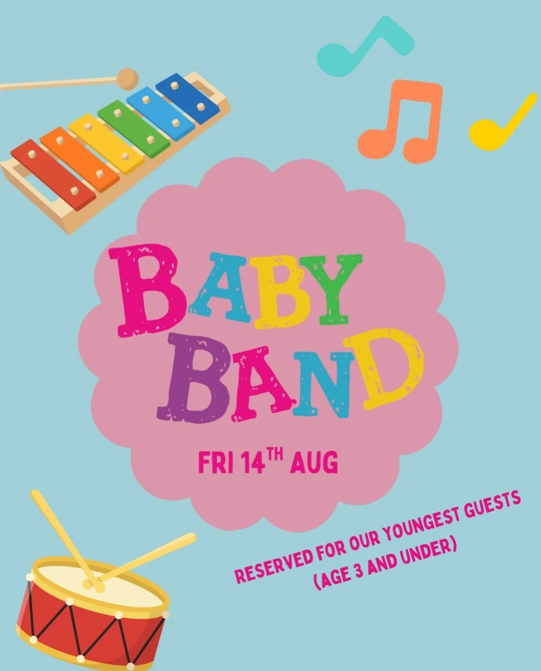 Summer Activity - Baby Band at The Little Llama