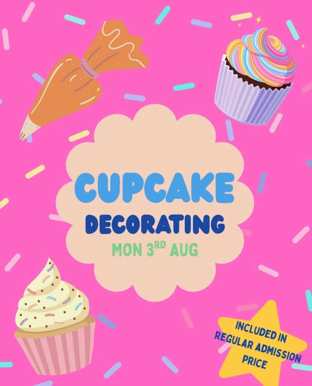 Summer Activity - Cupcake Decorating at The Little Llama