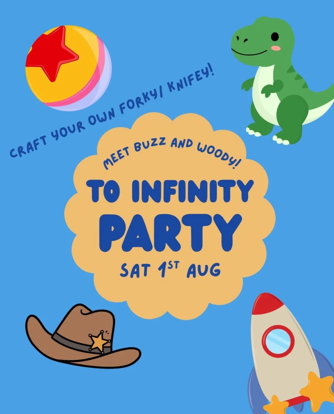 Summer Activity - To Infinity Party at The Little Llama 