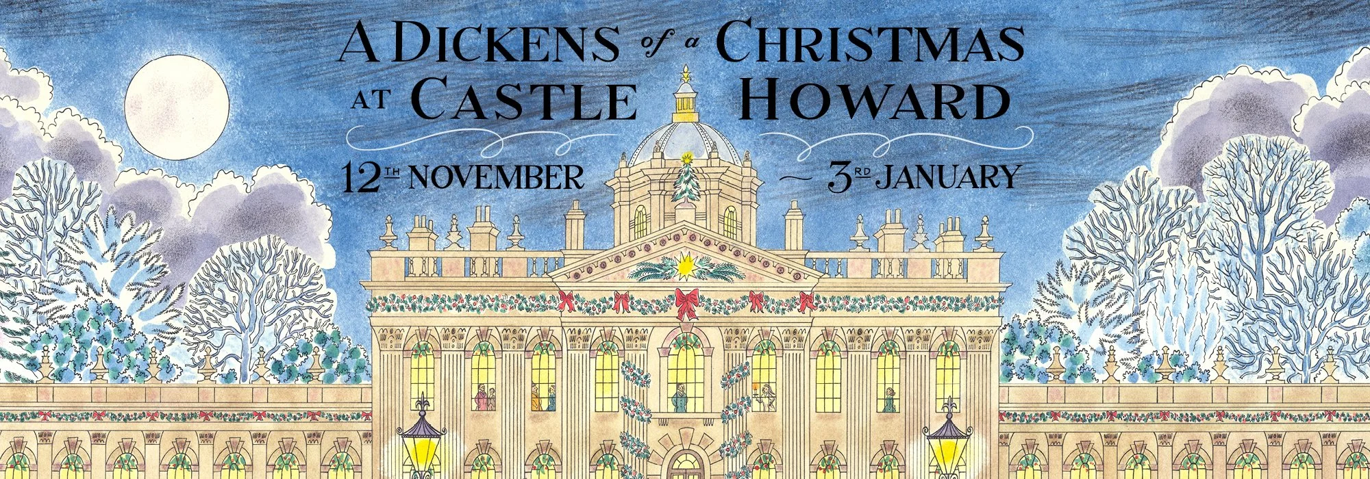 Christmas at Castle Howard Opens:  A Dickens of a Christmas at Castle Howard