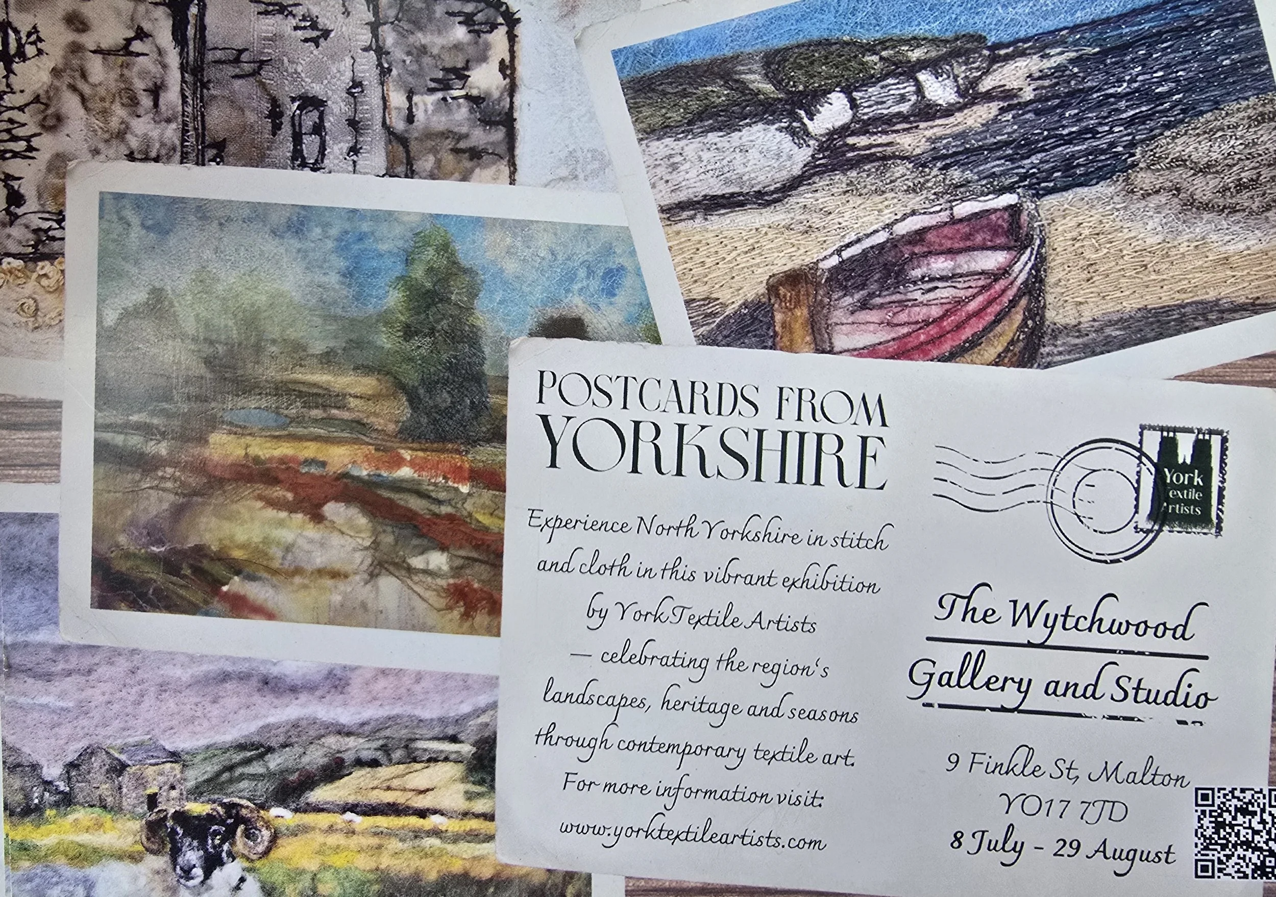 Postcard from Yorkshire - Textile Artist Art Exhibition