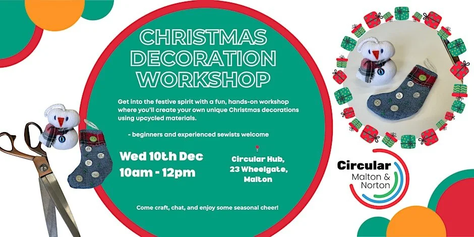 Christmas Decoration Making (Sewing)