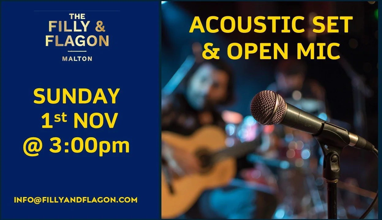 Open Mic and Acoustic Night at The Filly &amp; Flagon
