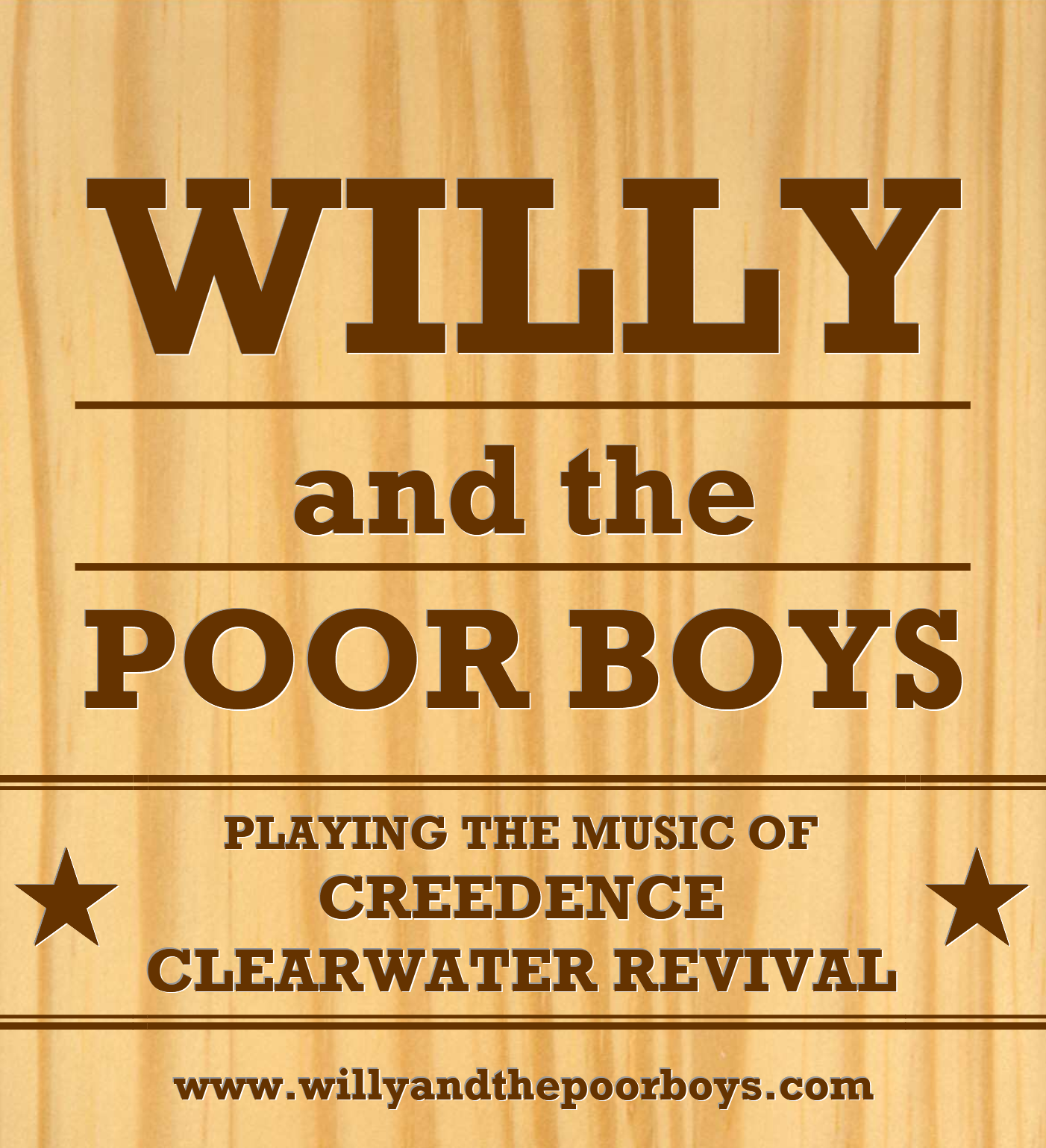 Willy &amp; the Poor Boys Creedence Clearwater Revival "Tribute Show"