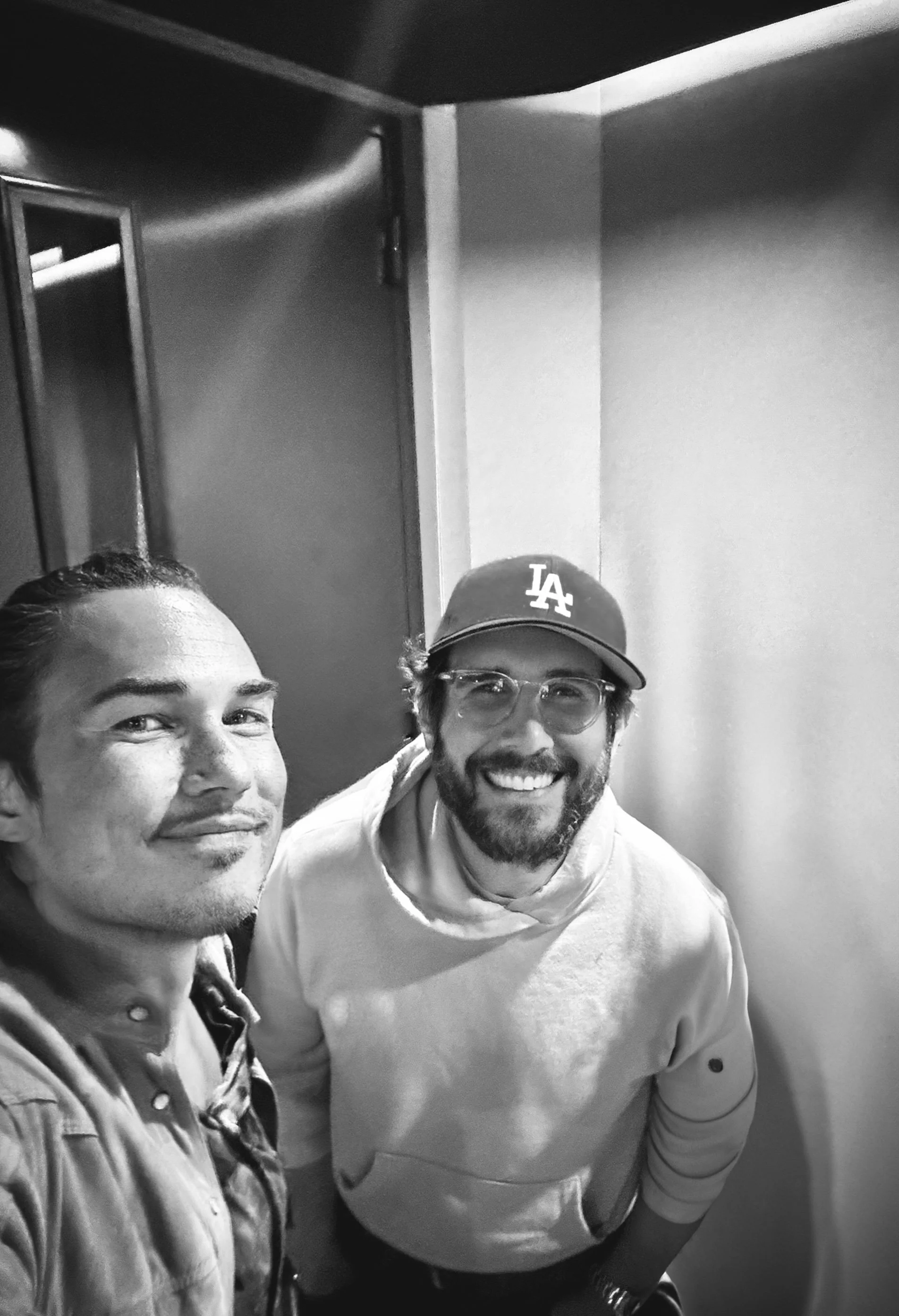 Josh Groban writing with Jonas Myrin