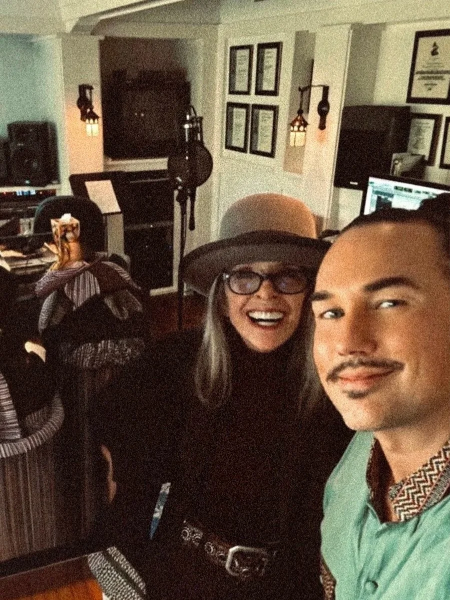 Jonas co-wrote and produced "First Christmas" for Academy Award-winning actress Diane Keaton, alongside legendary songwriter Carole Bayer Sager. The song, featuring string arrangements performed by the Stockholm Studio Orchestra, became Keaton's debu