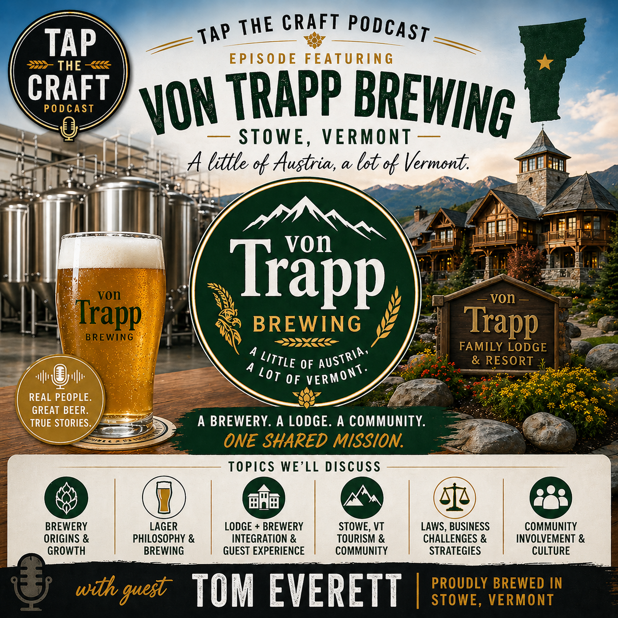 Episode 307 - von Trapp Brewing with Tom Everett