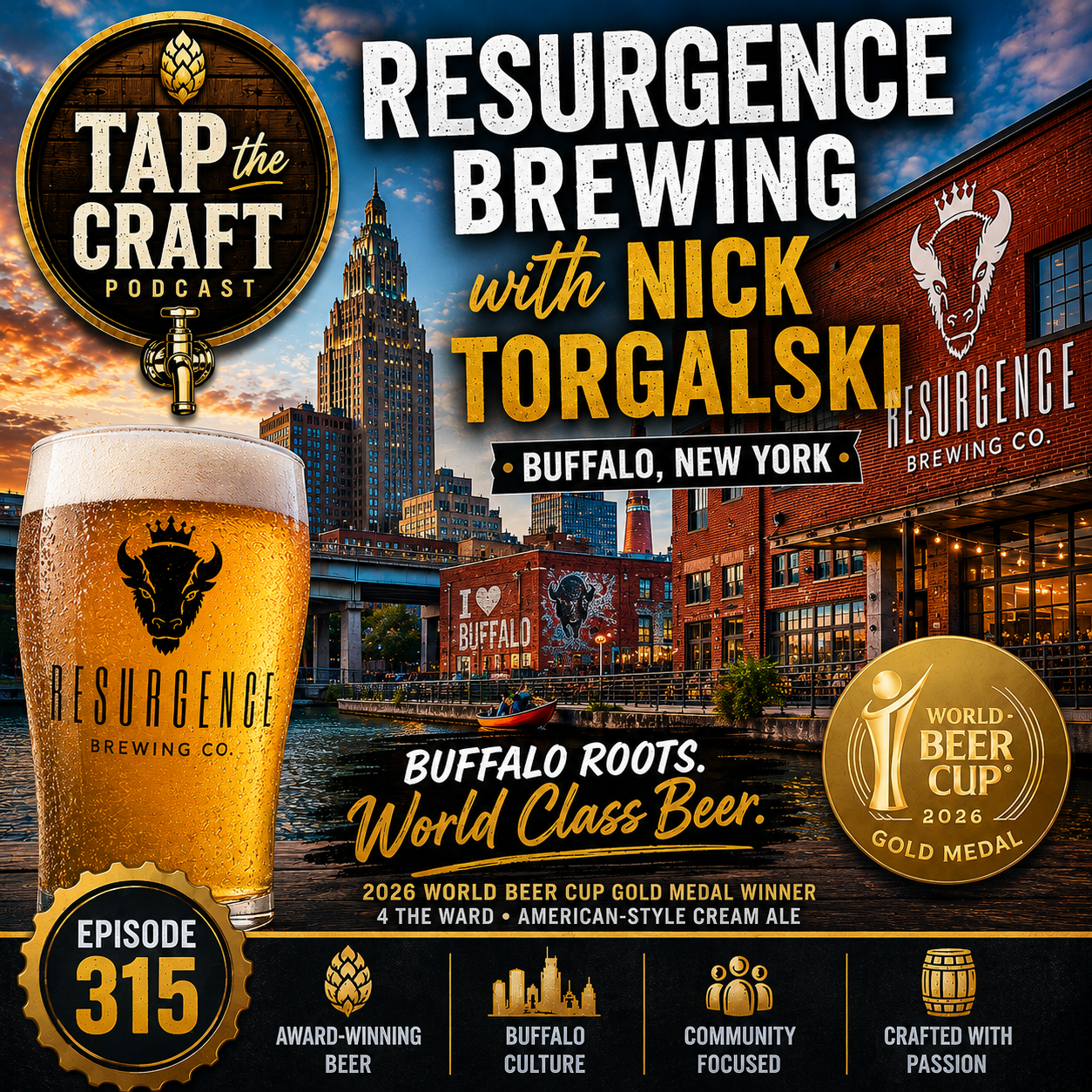 Episode 315 - Resurgence Brewing with Nick Torgalski