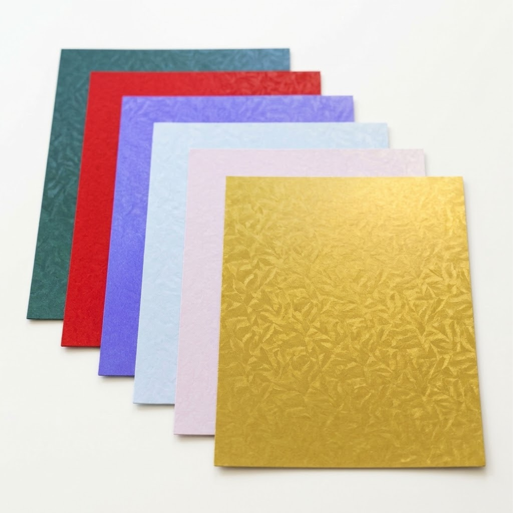 30 vel metallic gekleurd papier