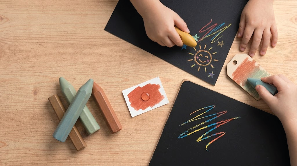 Waskrijt voor kinderen: uitleg, tips & aanraders
