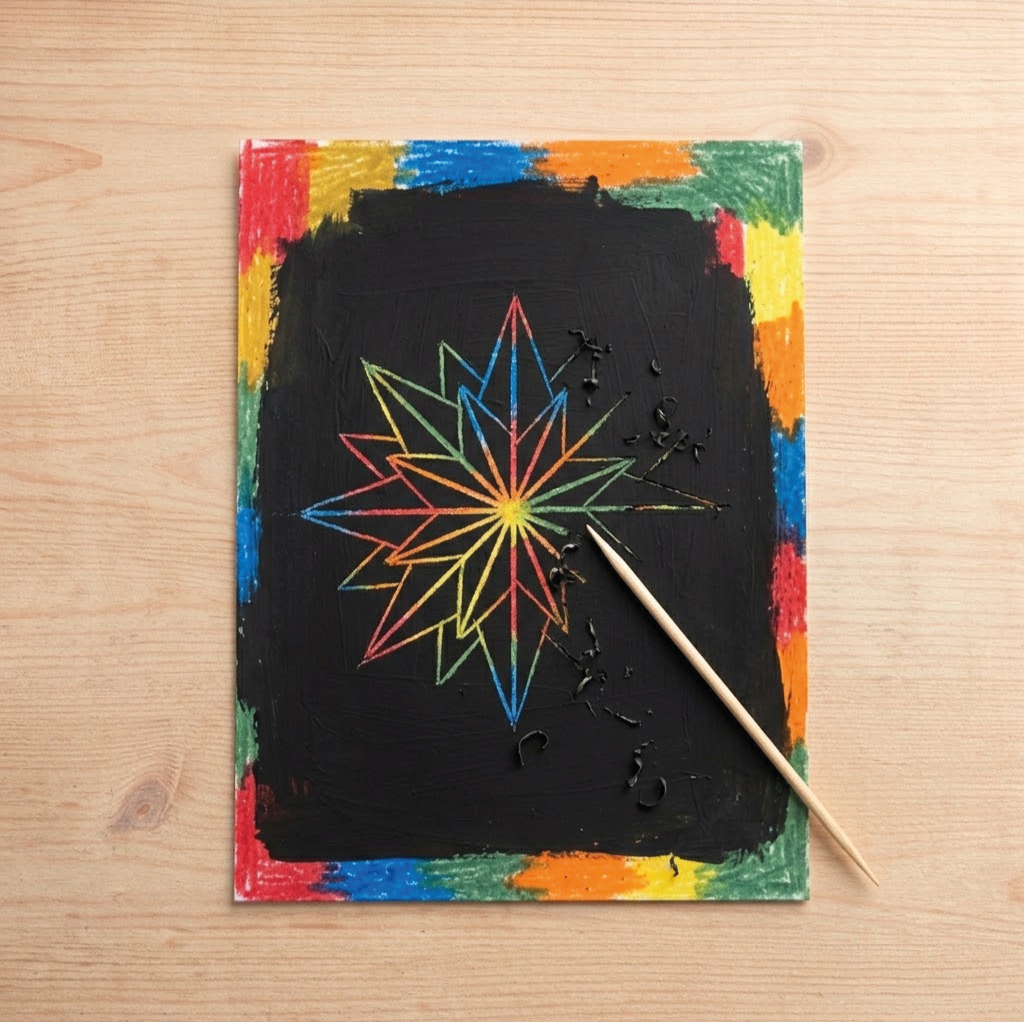 Schrapkunst (scratch art)